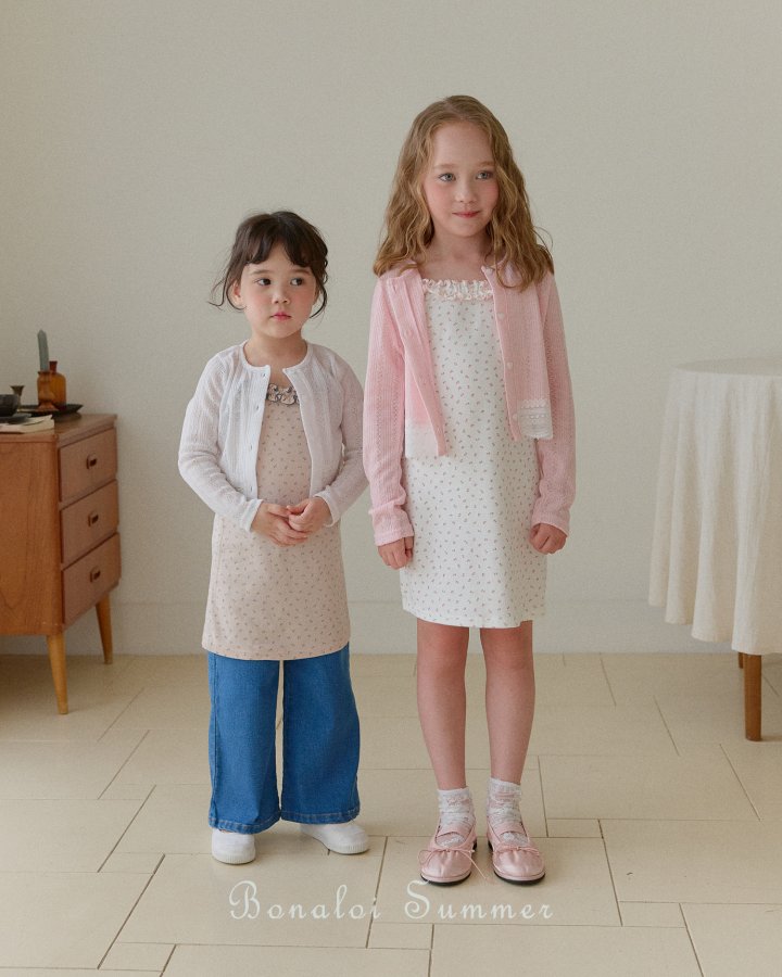 Bonaloi - Korean Children Fashion - #childrensboutique - Lovely Frill One-Piece - 3
