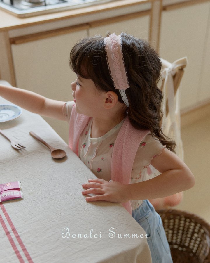Bonaloi - Korean Children Fashion - #childrensboutique - Rose Hair Band - 5