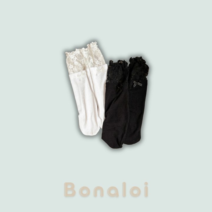 Bonaloi - Korean Children Fashion - #designkidswear - Anna Lace Socks