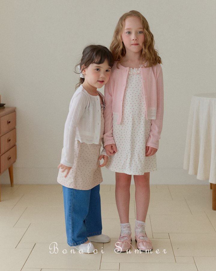 Bonaloi - Korean Children Fashion - #childrensboutique - Lovely Frill One-Piece - 4