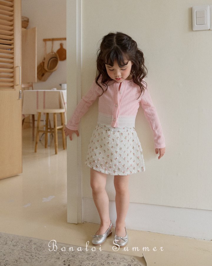 Bonaloi - Korean Children Fashion - #discoveringself - Pure Puff Bolero Set - 10