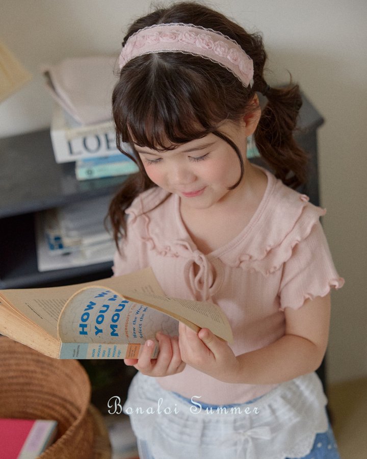 Bonaloi - Korean Children Fashion - #discoveringself - Rose Hair Band - 7