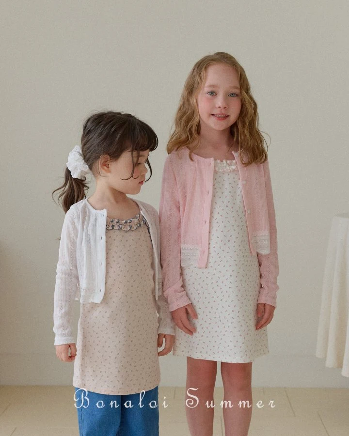 Bonaloi - Korean Children Fashion - #fashionkids - Lovely Frill One-Piece - 6