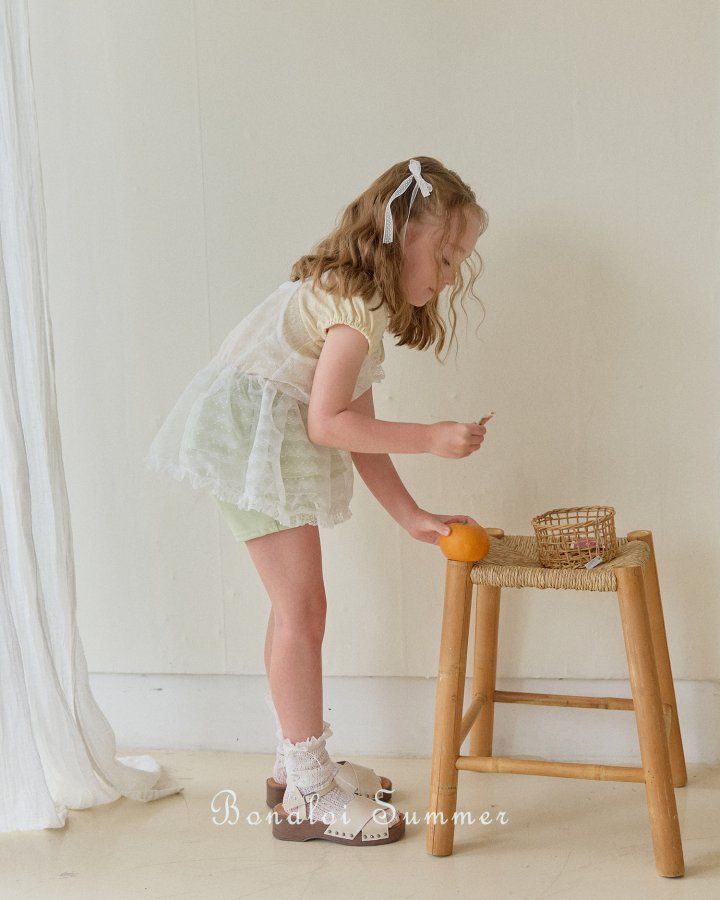 Bonaloi - Korean Children Fashion - #fashionkids - Muse Bustier - 2