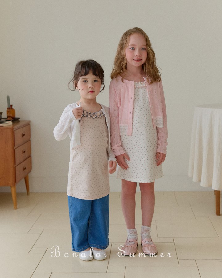 Bonaloi - Korean Children Fashion - #kidsshorts - Lovely Frill One-Piece - 7