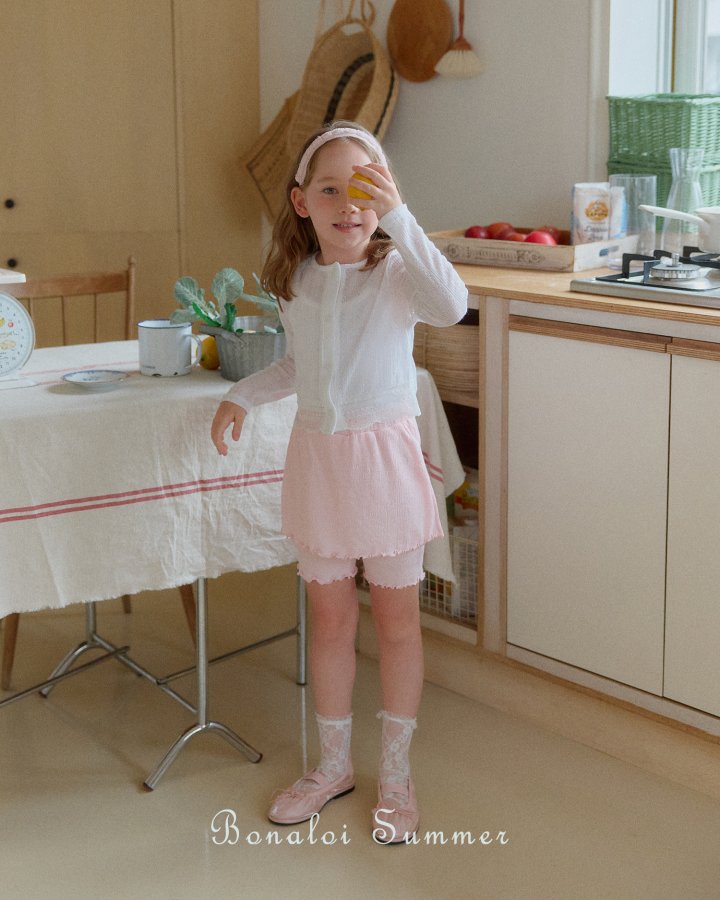 Bonaloi - Korean Children Fashion - #kidsshorts - Lily Cardigan - 8