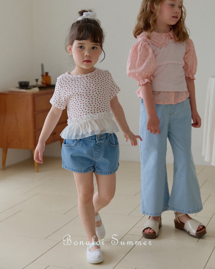 Emily Lace Tee by Bonaloi for Child - view 4