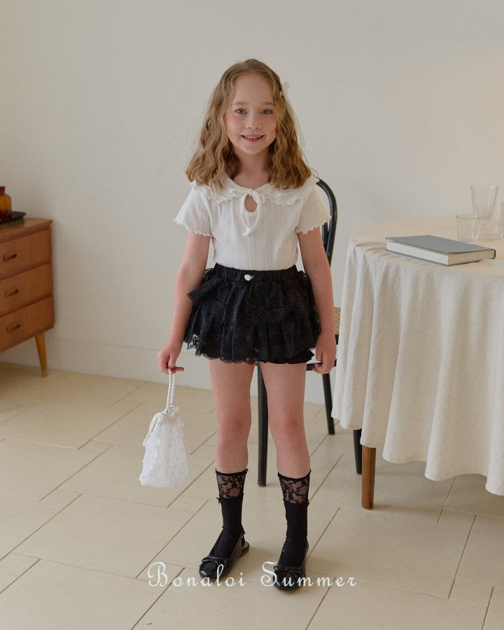 Bonaloi - Korean Children Fashion - #littlefashionista - Anna Lace Socks - 8