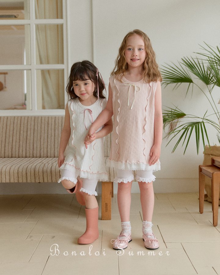 Bonaloi - Korean Children Fashion - #littlefashionista - Shasha Frill Leggings - 7