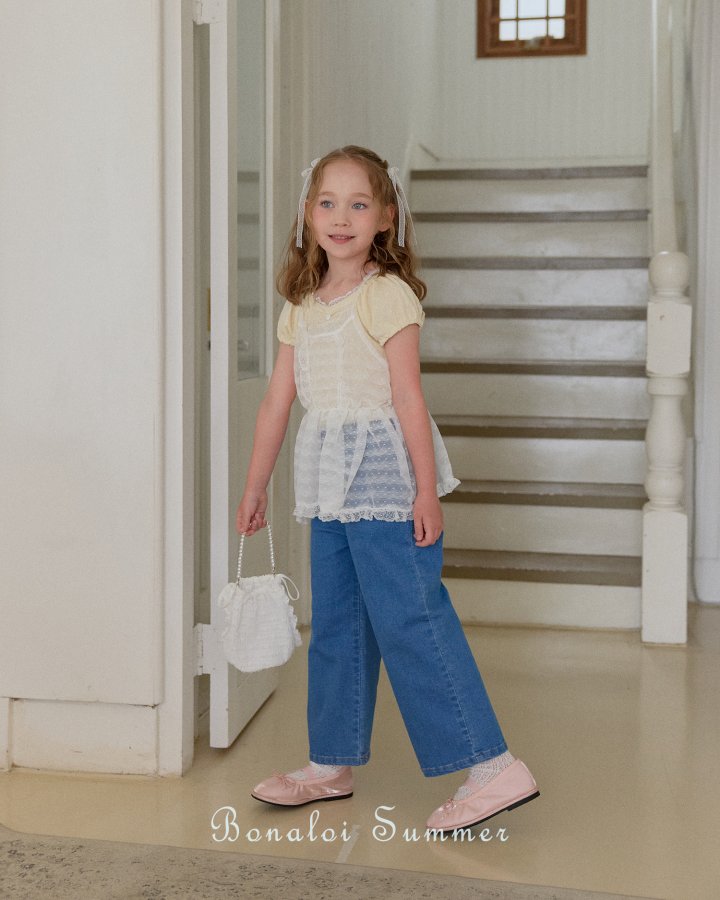 Bonaloi - Korean Children Fashion - #littlefashionista - Muse Bustier - 7