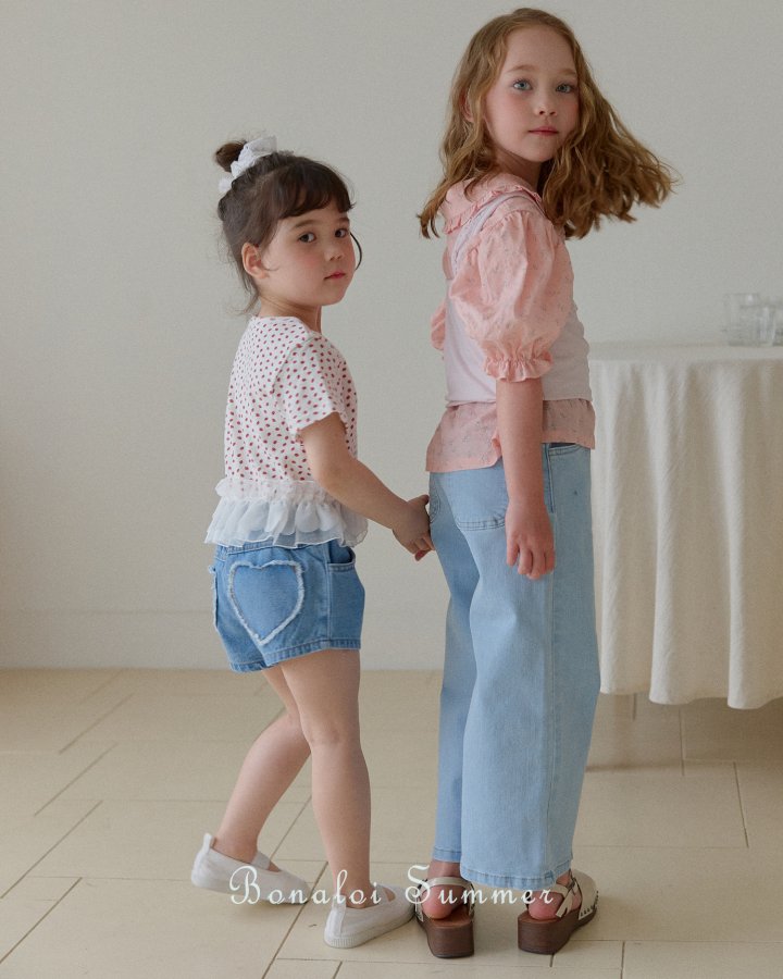 Emily Lace Tee by Bonaloi for Child - view 7