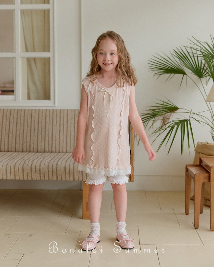 Bonaloi - Korean Children Fashion - #minifashionista - Shasha Frill Leggings - 9