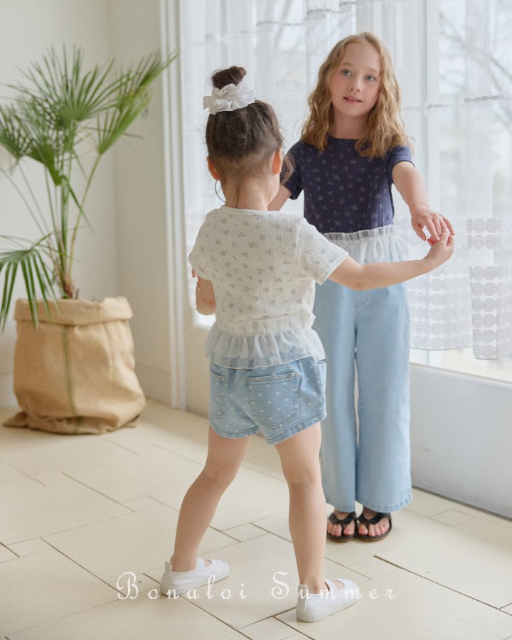Emily Lace Tee by Bonaloi for Child - view 8