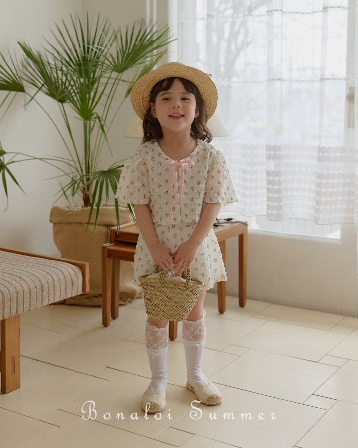 Bonaloi - Korean Children Fashion - #magicofchildhood - Pure Puff Bolero Set - 4