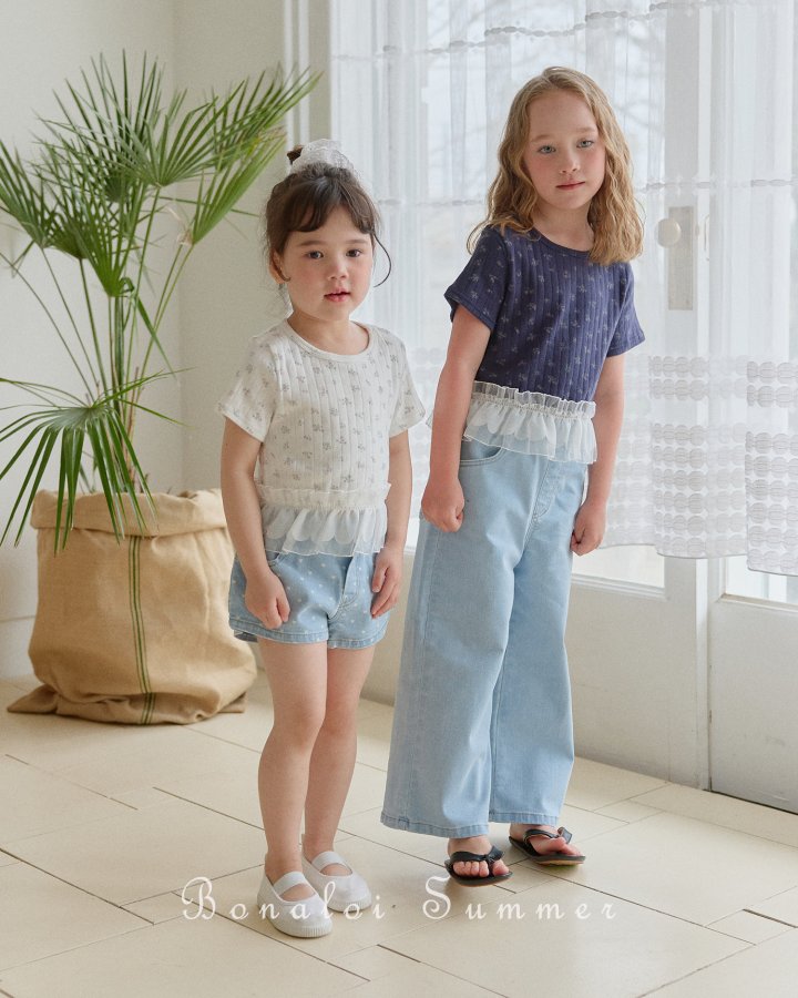 Emily Lace Tee by Bonaloi for Child - view 12