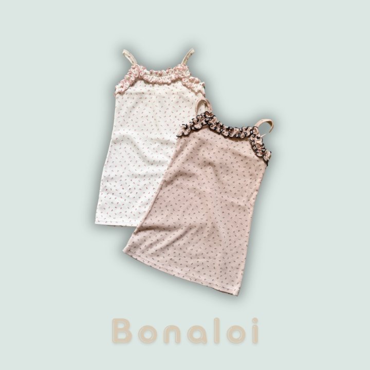 Bonaloi - Korean Children Fashion - #stylishchildhood - Lovely Frill One-Piece