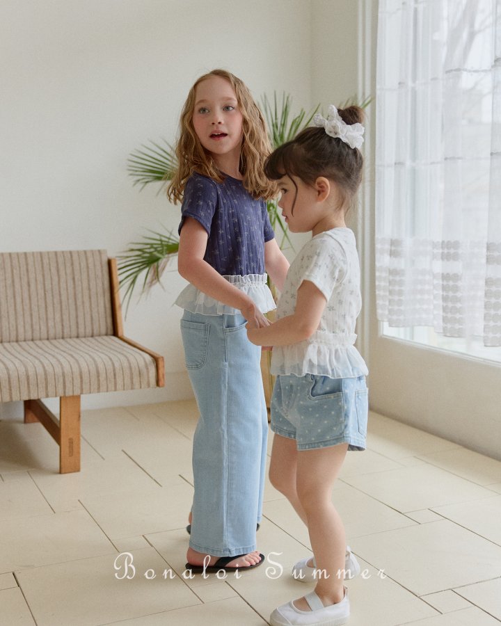 Emily Lace Tee by Bonaloi for Child - view 10
