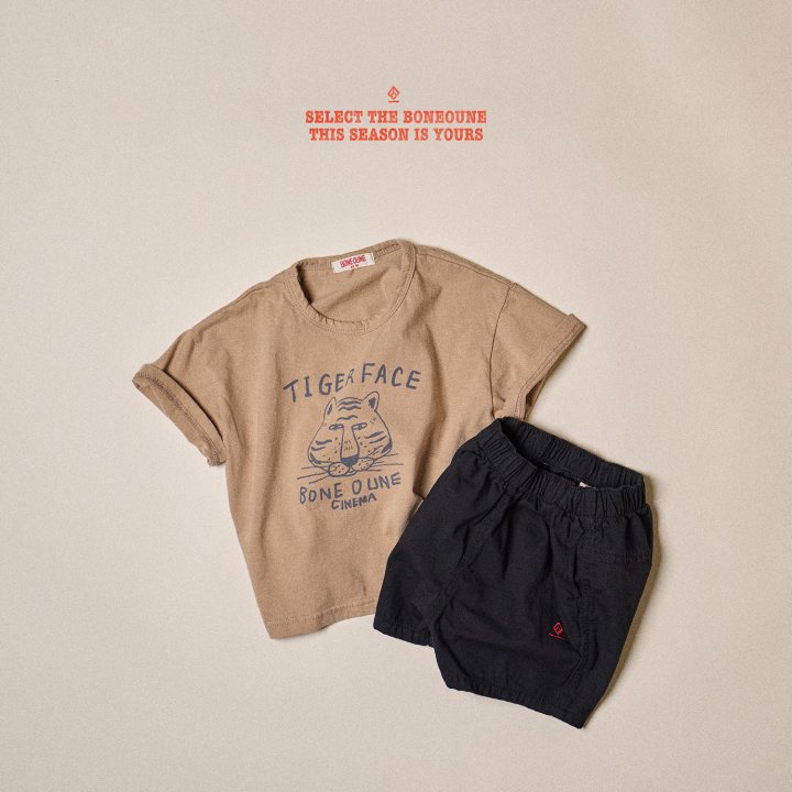 Boneoune - Korean Children Fashion - #kidzfashiontrend - Tiger City Short Sleeve Tee - 4