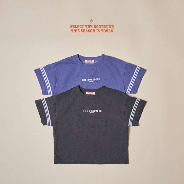Boneoune - Korean Children Fashion - #Kfashion4kids - Mania Pigment Short Sleeve Tee - 2