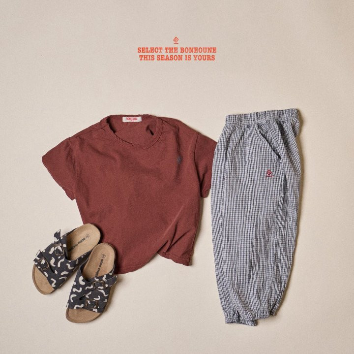 Boneoune - Korean Children Fashion - #childofig - Road Check Pants - 5