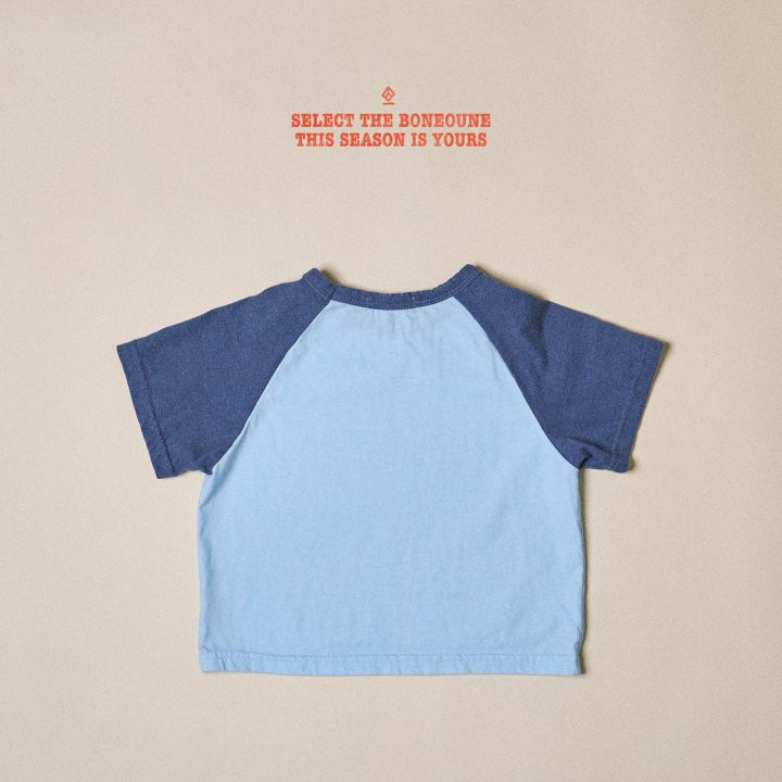 Boneoune - Korean Children Fashion - #childofig - Celeb Raglan Short Sleeve Tee - 2