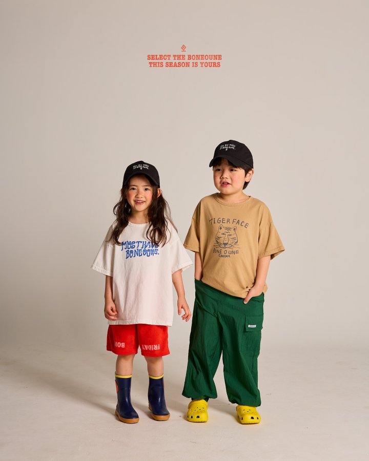 Boneoune - Korean Children Fashion - #childofig - Must Have Short Sleeve Tee - 11