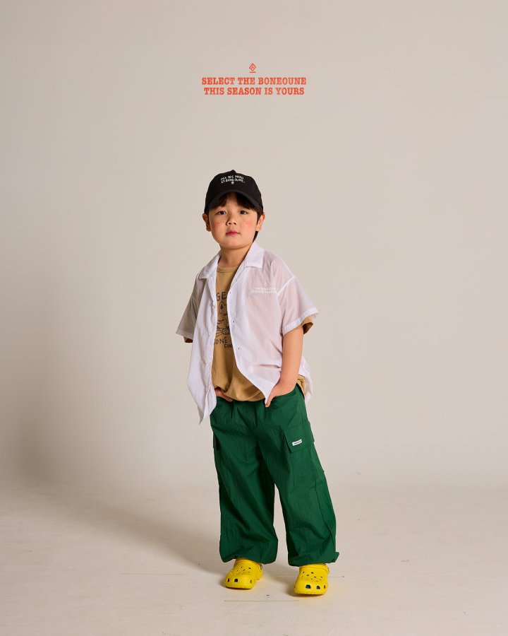 Boneoune - Korean Children Fashion - #childofig - Vibe Short Sleeve Shirt - 10