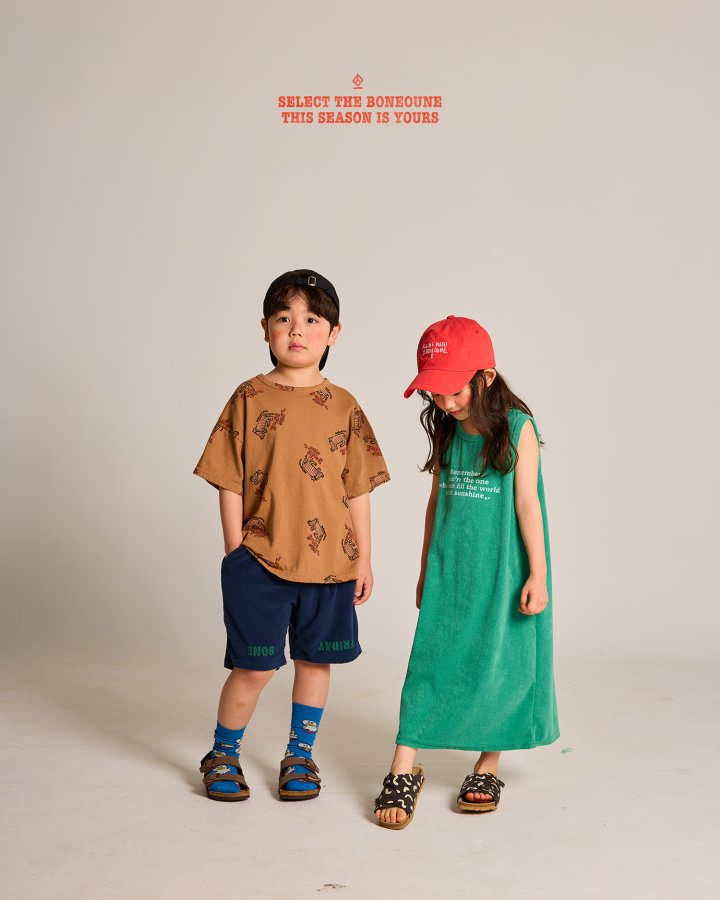 Boneoune - Korean Children Fashion - #childofig - Remember Terry One-piece - 6