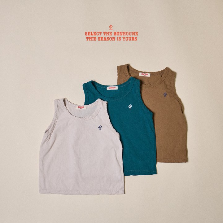 Boneoune - Korean Children Fashion - #childofig - So Cool Sleeveless Tee