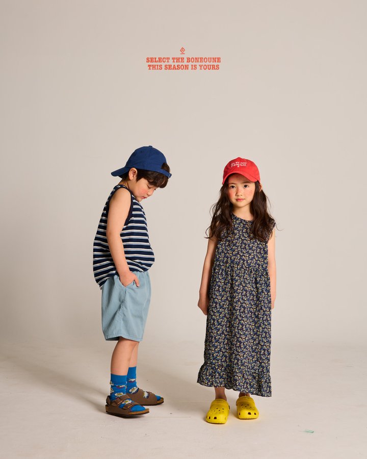 Boneoune - Korean Children Fashion - #childofig - Lovely Flower One-piece - 11