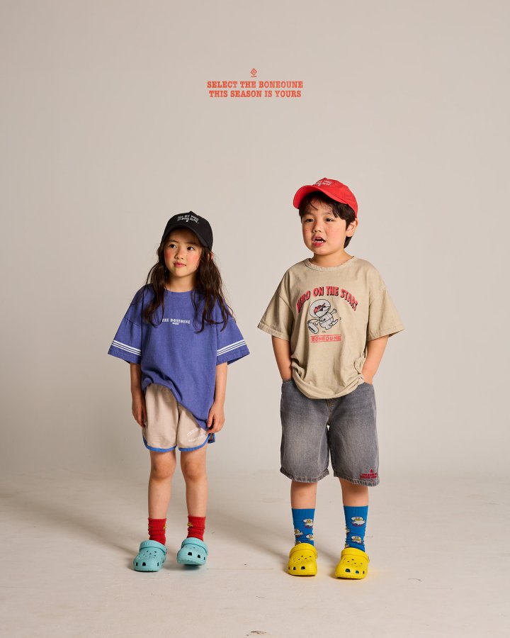 Boneoune - Korean Children Fashion - #childofig - Mania Pigment Short Sleeve Tee - 10