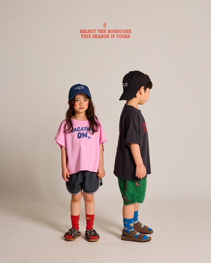 Boneoune - Korean Children Fashion - #childrensboutique - Vacation Crop Tee - 10