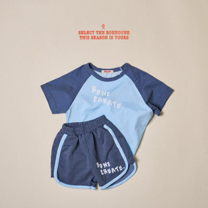 Boneoune - Korean Children Fashion - #childrensboutique - Celeb Raglan Short Sleeve Tee - 4