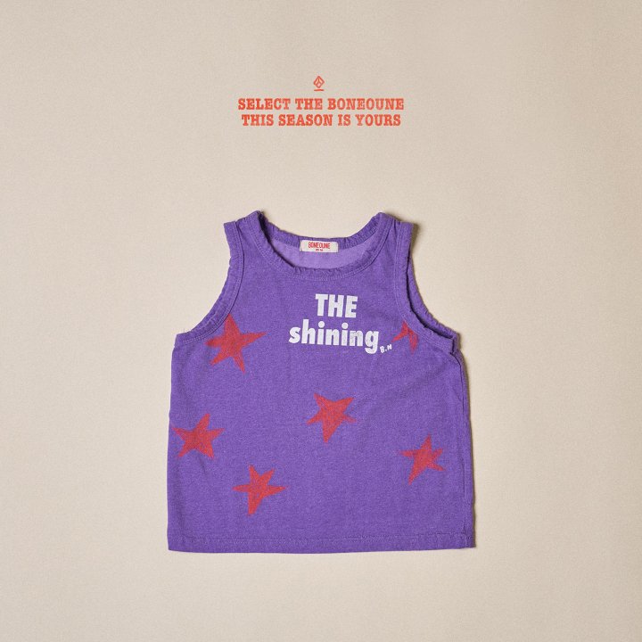 Boneoune - Korean Children Fashion - #designkidswear - Shining Sleeveless Tee - 9