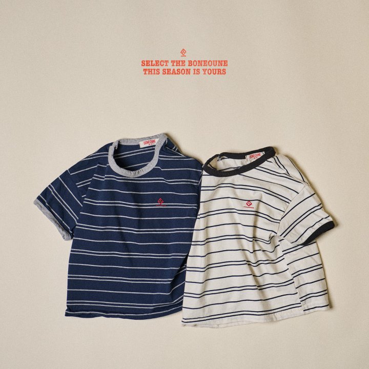 Boneoune - Korean Children Fashion - #designkidswear - Dante Short Sleeve Tee