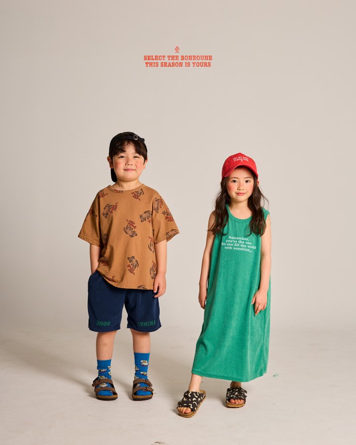 Boneoune - Korean Children Fashion - #designkidswear - Remember Terry One-piece - 8