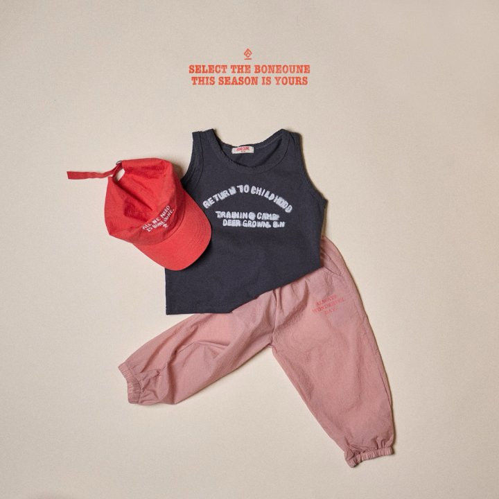 Boneoune - Korean Children Fashion - #discoveringself - Return Sleeveless Tee - 10