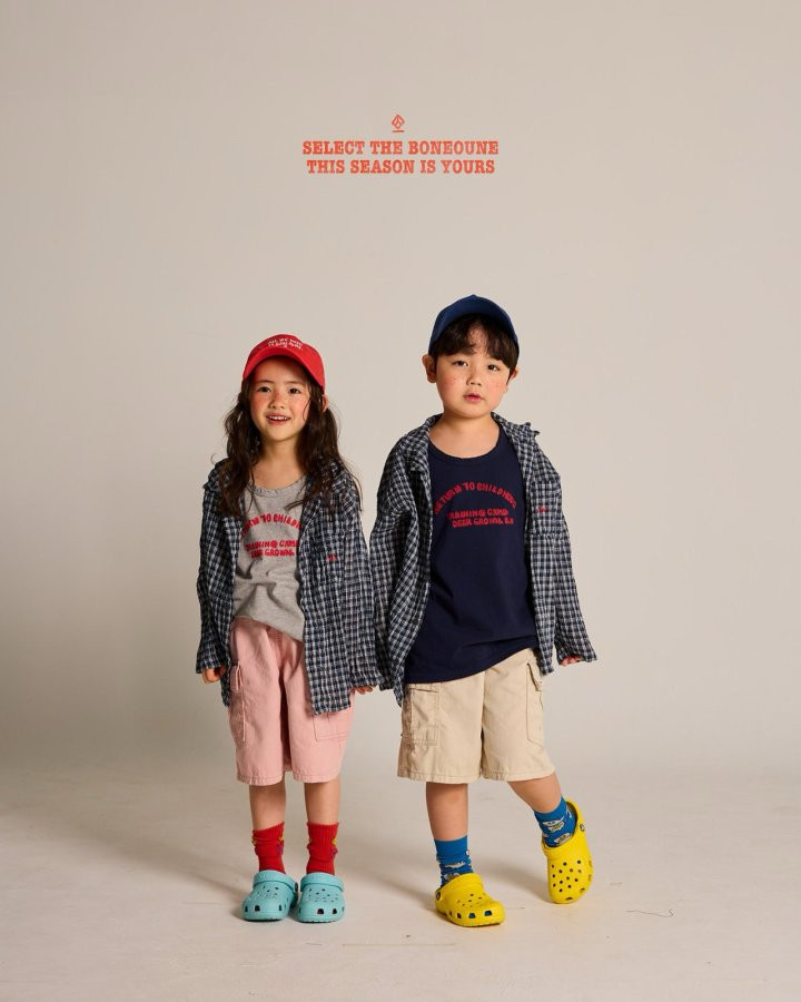 Boneoune - Korean Children Fashion - #discoveringself - Moment Check Shirt - 7