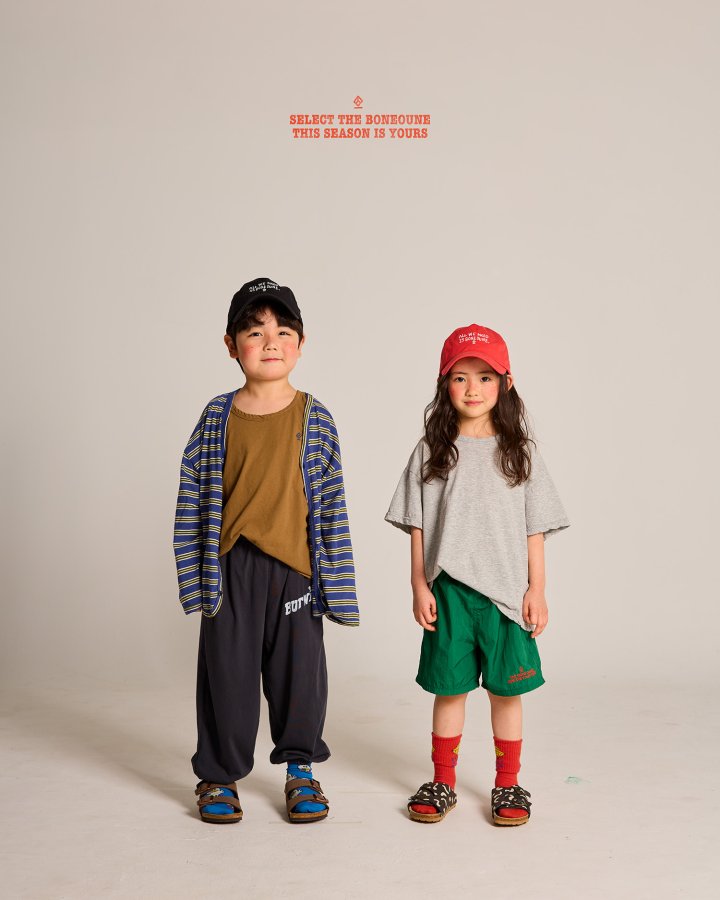 Boneoune - Korean Children Fashion - #discoveringself - Win Single Jogger Pants - 9
