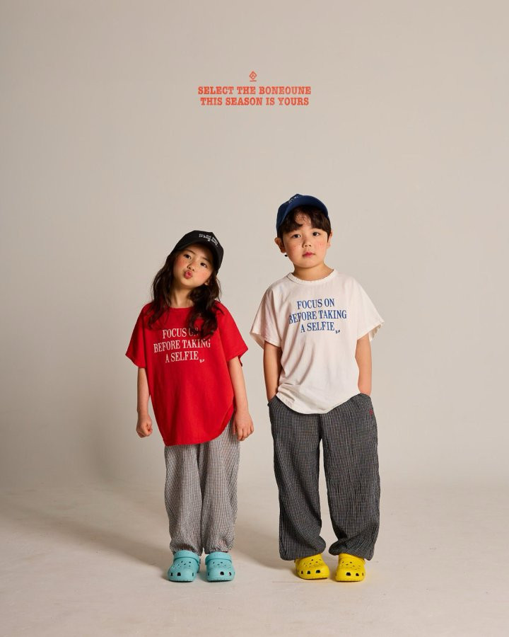Boneoune - Korean Children Fashion - #fashionkids - Road Check Pants - 9