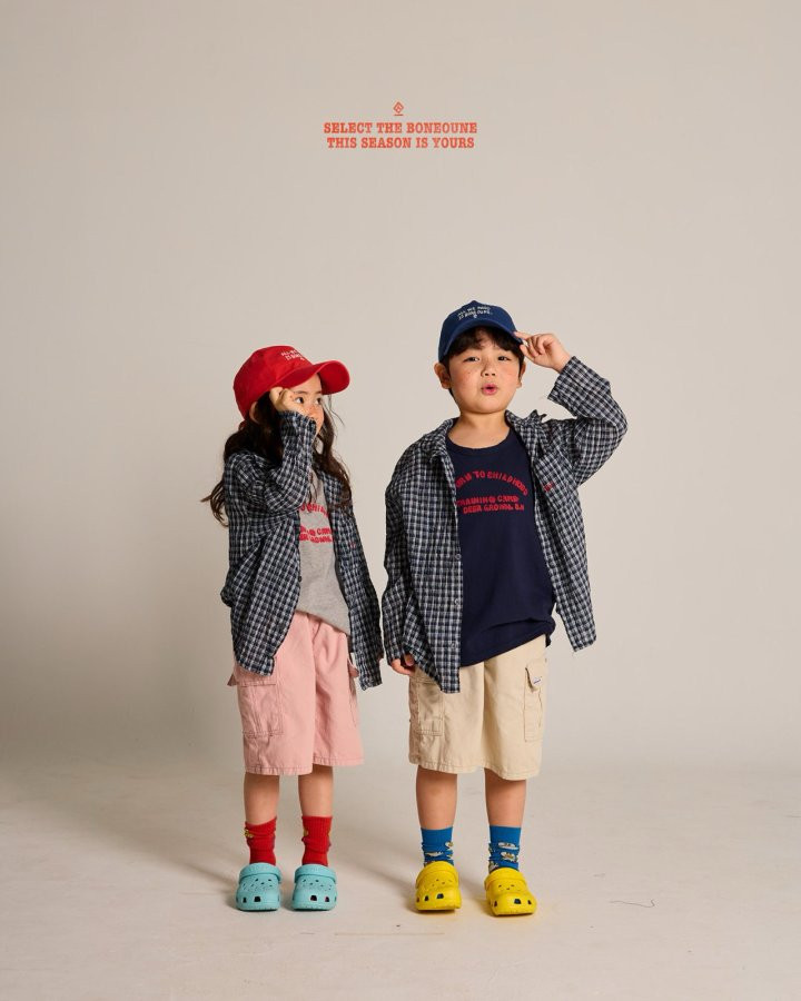 Boneoune - Korean Children Fashion - #fashionkids - Moment Check Shirt - 8