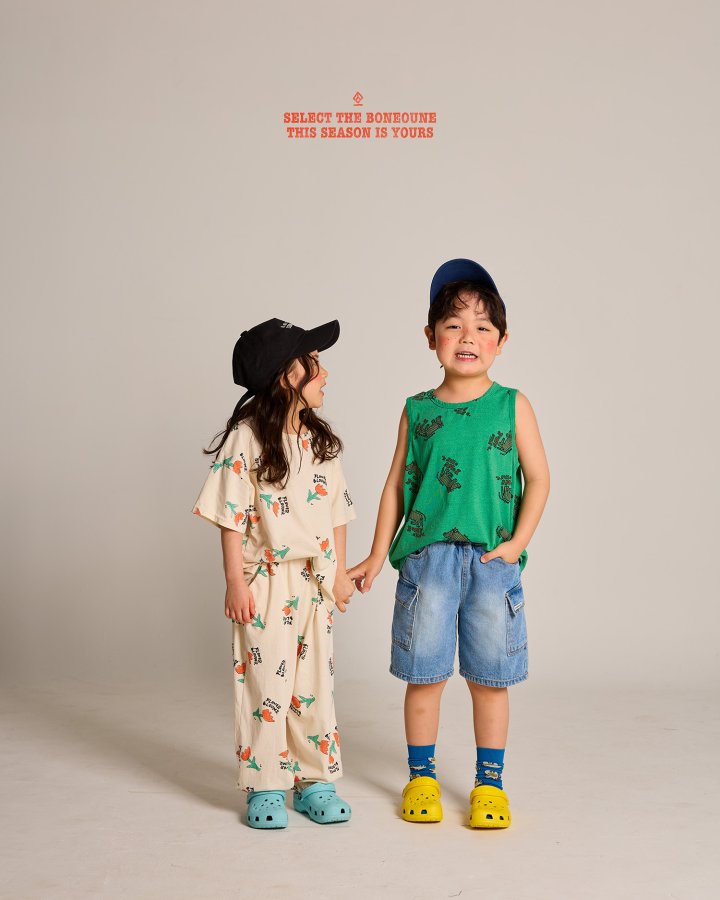 Boneoune - Korean Children Fashion - #fashionkids - Bloom Flower Jogger Pants - 7