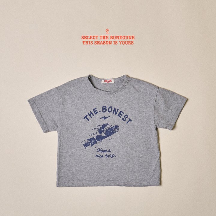 Boneoune - Korean Children Fashion - #fashionkids - Rocket Short Sleeve Tee - 3