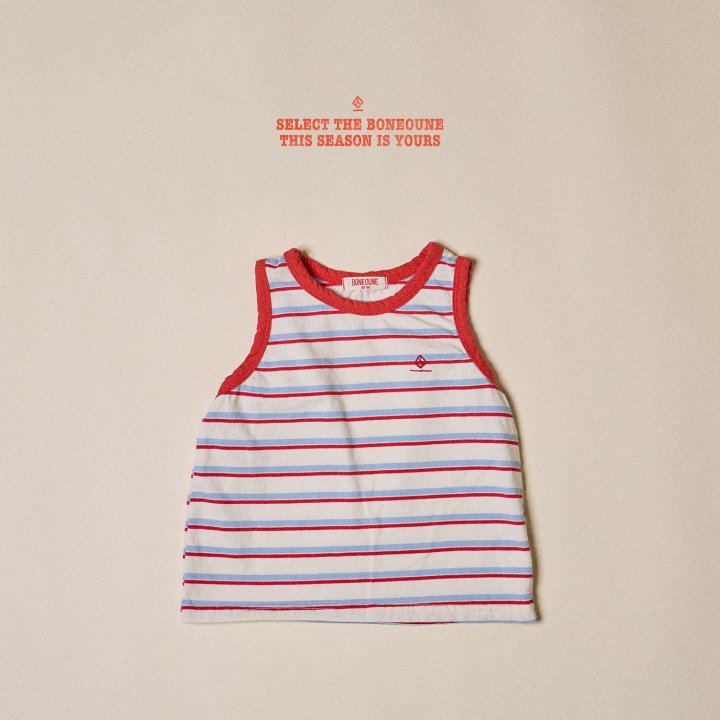 Boneoune - Korean Children Fashion - #fashionkids - Clover Sleeveless Tee - 8
