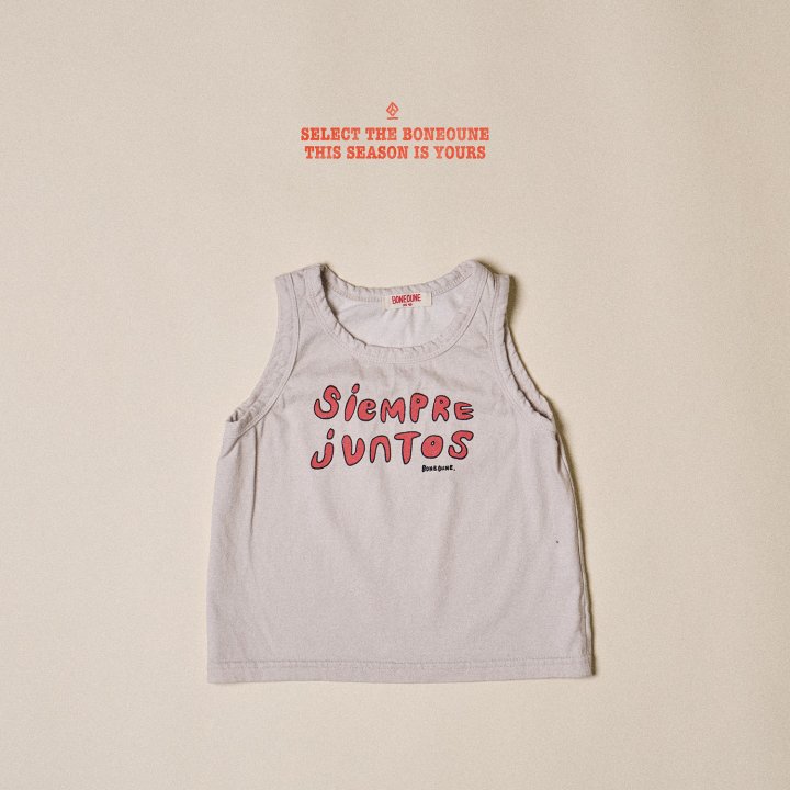 Boneoune - Korean Children Fashion - #fashionkids - Siempre Sleeveless Tee - 2