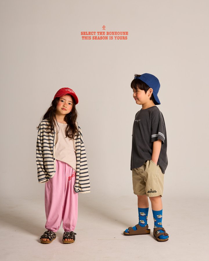 Boneoune - Korean Children Fashion - #kidsshorts - Win Single Jogger Pants - 11
