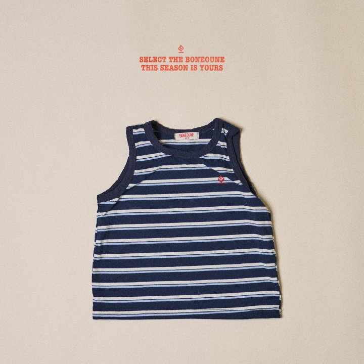 Boneoune - Korean Children Fashion - #kidsshorts - Clover Sleeveless Tee - 9