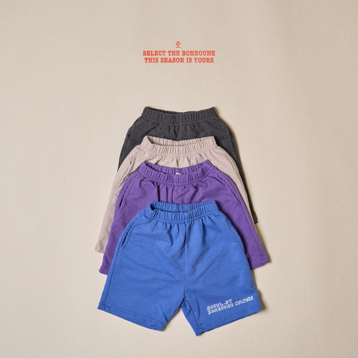 Boneoune - Korean Children Fashion - #kidsshorts - Pigment Seoul Half Pants - 6