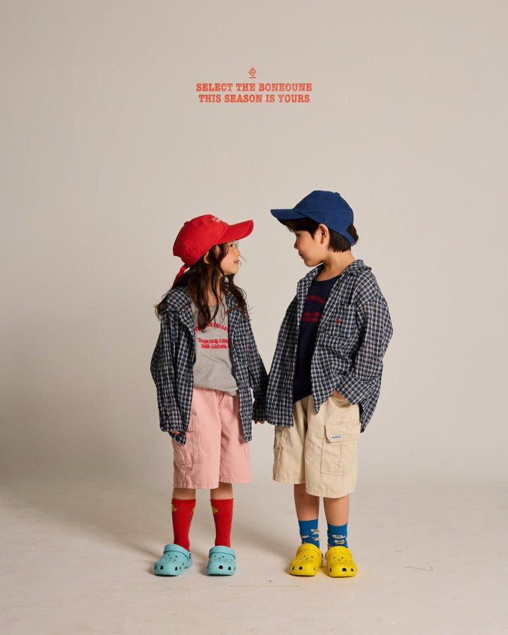 Boneoune - Korean Children Fashion - #kidsstore - Moment Check Shirt - 10