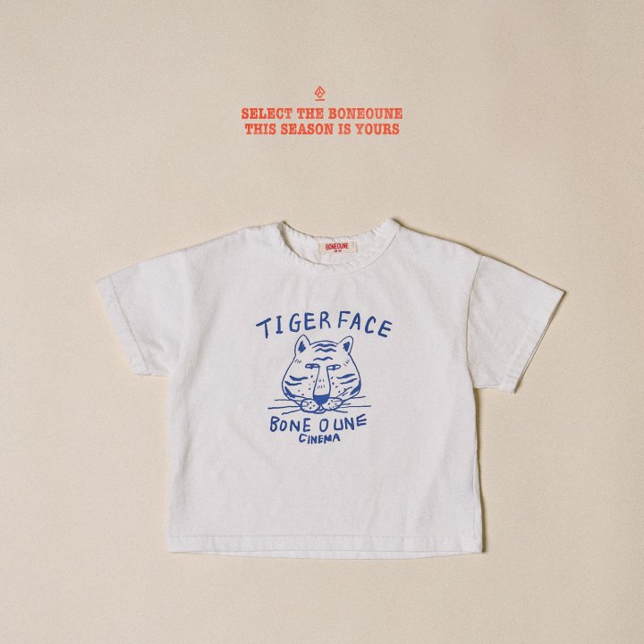 Boneoune - Korean Children Fashion - #kidsstore - Tiger City Short Sleeve Tee - 2